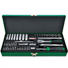 фото анонса Профессиональный набор инструмента TOPTUL 1/4" 50ед. (12-гр.) GCAD5004 интернет магазин Metizmarket