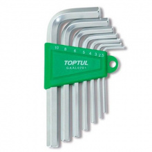 фото анонса Набор ключей шестигранных Г-обр. TOPTUL 2,5-10мм 7ед. GAAL0701 интернет магазин Metizmarket