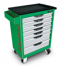 фото анонса Тележка инструментальная с набором инструментов TOPTUL (Pro-Line) 7 секций 227ед. GCAJ0012 интернет магазин Metizmarket