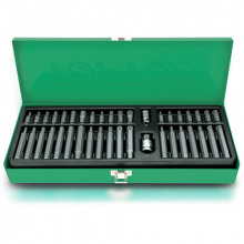 фото анонса Набор бит TOPTUL 10мм HEX,TORX,SPLINE 40ед. GAAD4002 интернет магазин Metizmarket