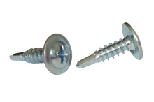 фото анонса Саморез с полукруглой головкой и пресс-шайбой с буром DIN 7504 T ST 4,2×32 сталь  цб интернет магазин Metizmarket