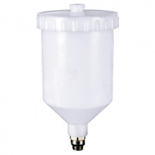 фото анонса Бачок пластиковый на пневмопистолет (наружная резьба 3/8*1.337) 600 мл ITALCO PC-600D интернет магазин Metizmarket