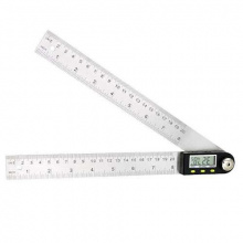 фото анонса Складная линейка для измерения углов (угломер электронный) 200 мм PROTESTER 5422-200 интернет магазин Metizmarket