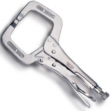 фото анонса Клещи-струбцина зажимные с фиксатором TOPTUL 280мм (C - тип) DAAU1A11 интернет магазин Metizmarket