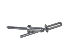 фото анонса Заклепка вытяжная с плоским потайным буртиком DIN7337 3×14 Al/St   интернет магазин Metizmarket