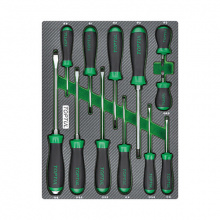 фото анонса Набор отверток в ложементе 12ед. TOPTUL GEB1203 интернет магазин Metizmarket