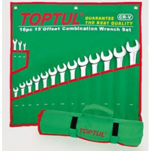 фото анонса Набор ключей дюймовых комбинированных TOPTUL 16 шт. (1/4"-1-1/4") GBAA1604 интернет магазин Metizmarket