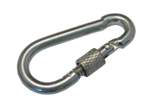 фото анонса Карабин пожарный с муфтой AN 106 60×6 сталь  цб интернет магазин Metizmarket