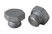 фото анонса Заглушка резьбовая с шестигранной головкой и фланцем DIN 7604 A M22×1,5 сталь  цинк платковый интернет магазин Metizmarket