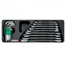 фото анонса Набор ключей комбинированный (в ложементе) TOPTUL GAAT1802 интернет магазин Metizmarket