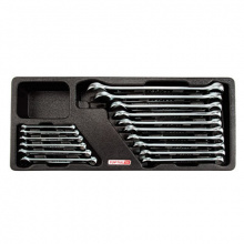 фото анонса Набор ключей комбинированных 6-24мм 16 ед. (в ложементе) TOPTUL GAAT1604 интернет магазин Metizmarket