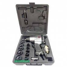 фото анонса Набор пневмоинструмента 1/2" (350N/m; 7000об/мин) 17ед. AEROPRO RP7808 интернет магазин Metizmarket