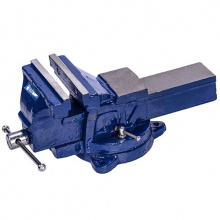 фото анонса Тиски слесарные чугунные поворотные 4" 100мм СТАНДАРТ TSC4-SW интернет магазин Metizmarket