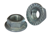 фото анонса Гайка шестигранная с фланцем зубчатая DIN 6923 M20 сталь 8 цб интернет магазин Metizmarket