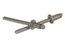 фото анонса Заклепка вытяжная с плоским буртиком DIN7337 6,4×15 А2  бп интернет магазин Metizmarket