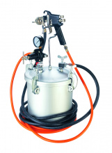 фото анонса Бак нагнетательный пневматический 8л с краскопультом AUARITA PT-8-2.0 интернет магазин Metizmarket