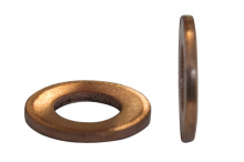 фото анонса Шайба плоская DIN 125 A 10,5(M10) латунь  бп интернет магазин Metizmarket