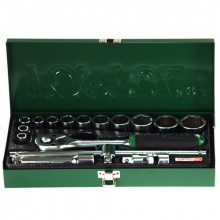 фото анонса Автомобильный набор инструментов TOPTUL 1/2" 16ед. (6-гр.) GCAD1607 интернет магазин Metizmarket