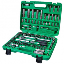 фото анонса Автомобильный набор инструментов 1/4", 1/2" 108ед. (6-гр.) TOPTUL GCAI108R интернет магазин Metizmarket