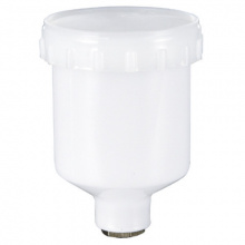 фото анонса Бачок краскопульта пластиковый (внутренняя резьба) 125 мл AUARITA PC-125GPR интернет магазин Metizmarket