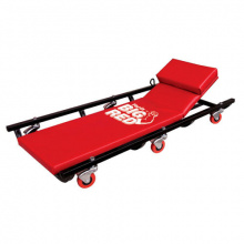 фото анонса Лежак подкатной слесарный с подголовником TORIN TR6452 интернет магазин Metizmarket