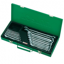 фото анонса Набор ключей рожково-накидных TOPTUL 16 шт. 6-24мм (кейс) GAAD1602 интернет магазин Metizmarket