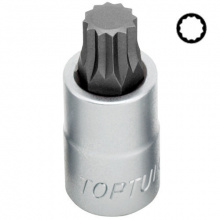 фото анонса Головка торцевая SPLINE TOPTUL M8 L55мм 1/2" BCHA1608 интернет магазин Metizmarket