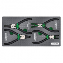 фото анонса Набор круглогубцев для стопорных колец 4ед. (в ложементе) TOPTUL GEA0408 интернет магазин Metizmarket