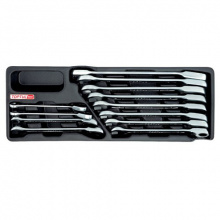 фото анонса Набор ключей комбинированных с трещоткой 8-19мм 12ед. (в ложементе) TOPTUL GAAT1205 интернет магазин Metizmarket