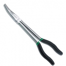 фото анонса Длинногубцы изогнутые 280мм TOPTUL (угол 45°) DFAH1211 интернет магазин Metizmarket