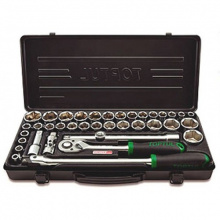 фото анонса Набор инструментов для авто TOPTUL 1/2" (дюйм+метр.) 38ед. GBB38190 интернет магазин Metizmarket