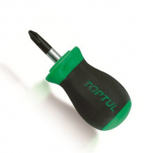 фото анонса Короткая отвертка крестовая TOPTUL PH2x25 FBBB0203 интернет магазин Metizmarket