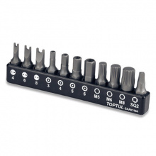 фото анонса Набор бит для шуруповерта TOPTUL 1/4" 11ед. GAAV1104 интернет магазин Metizmarket