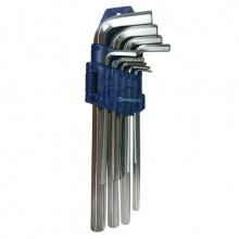 фото анонса Ключи шестигранные удлиненные 9ед. СТАНДАРТ HKS0902 интернет магазин Metizmarket