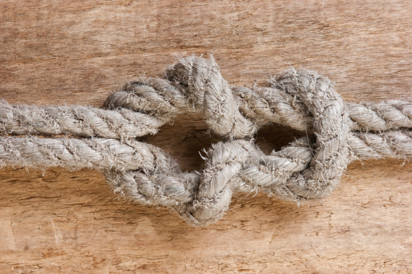 как крепить джутовый канат