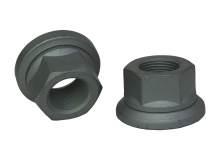 фото анонса Гайка колесная сферическая, шестигранная с фланцем DIN 74361 H M20×1,5 сталь 10 цинк платковый интернет магазин Metizmarket