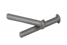 фото анонса Заклепка под молоток с полукруглой головкой DIN 660 3×30 алюминий   интернет магазин Metizmarket