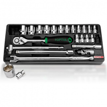 фото анонса Набор инструмента в ложементе 1/2" 24ед. TOPTUL GCAT2402 интернет магазин Metizmarket