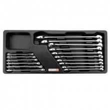 фото анонса Набор рожково-накидных ключей 6-24мм 16 ед. (в ложементе) TOPTUL GAAT1602 интернет магазин Metizmarket