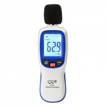 фото анонса Цифровой шумомер 30-130 дБ WINTACT WT85 интернет магазин Metizmarket