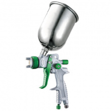 фото анонса Пистолет покрасочный пневматический LVLP верх. м/б, 1,3мм AUARITA L-897-1.3M интернет магазин Metizmarket