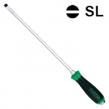 фото анонса Отвертка ударная под ключ шлицевая TOPTUL 10x300 FALB1030 интернет магазин Metizmarket