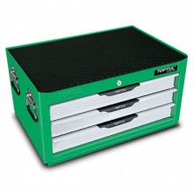 фото анонса Металлический инструментальный ящик 3 секции (Pro-Line) TOPTUL TBAD0301 интернет магазин Metizmarket