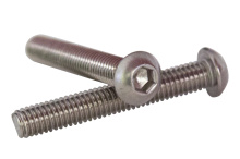 фото анонса Болт с полукруглой головкой и внутренним шестигранником ISO 7380-1 M12×16 А2  бп интернет магазин Metizmarket