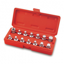 фото анонса Набор головок для маслосливных пробок TOPTUL 14 ед. JGAI1402 интернет магазин Metizmarket