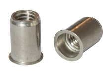 фото анонса Клепальная гайка с потайным буртиком рифленая AN 320 M 4 (0,50-2,00) сталь  цб интернет магазин Metizmarket