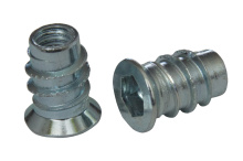 фото анонса Муфта резьбовая по дереву AN 422 M 8×12/15 сталь  цб интернет магазин Metizmarket