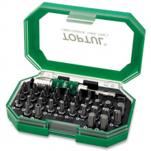 фото анонса Набор биты-насадки TOPTUL 1/4" 35ед. GACW3501 интернет магазин Metizmarket