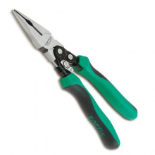 фото анонса Плоскогубцы удлиненные усиленные 220 мм 8,5" TOPTUL DFBE228E интернет магазин Metizmarket