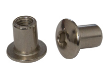 фото анонса Гайка Эриксона под внутренний шестигранник AN 88 M 8 сталь  никель интернет магазин Metizmarket